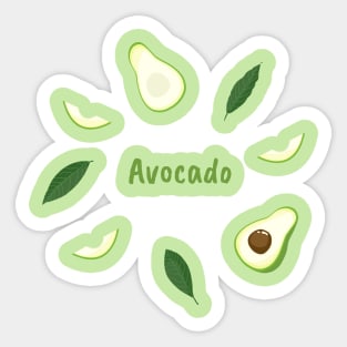 Avocado for you! Sticker